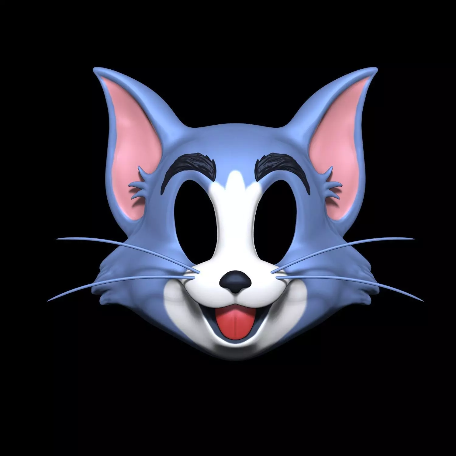 Tom Cat Mask 3D print model