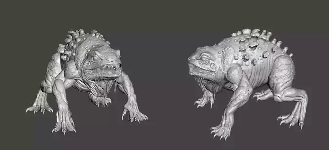 Abyssal Plague Toad Monstrous Demon Beast 