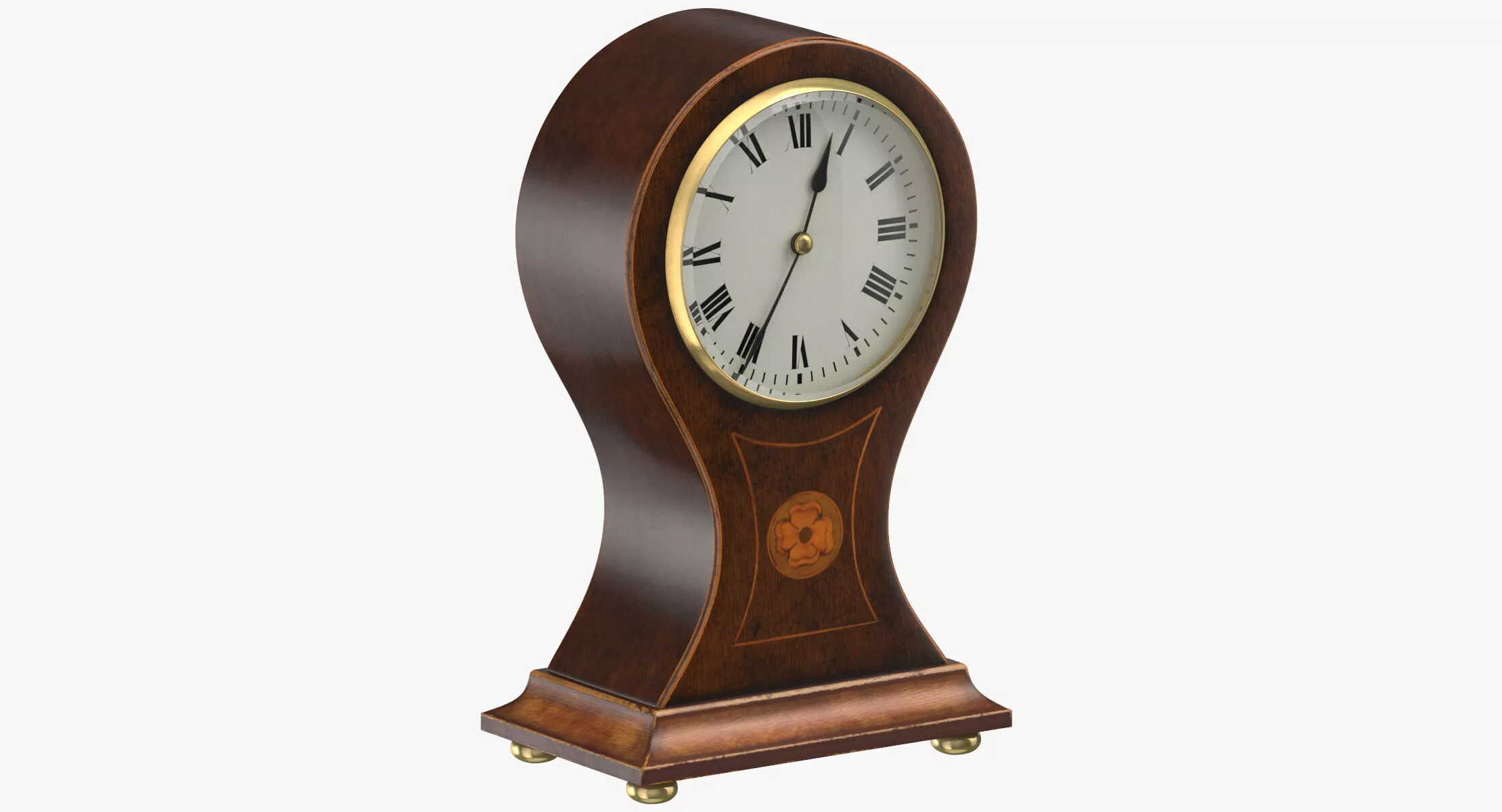 Balloon Clock 3D model