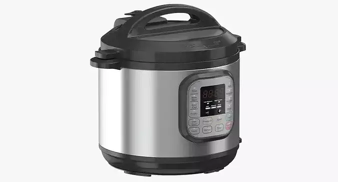 Pressure Cooker 03 Off 3D model