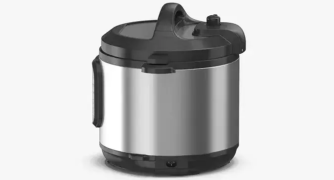 Pressure Cooker 03 Off 3D model 7