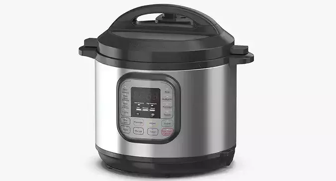 Pressure Cooker 03 Off 3D model 5