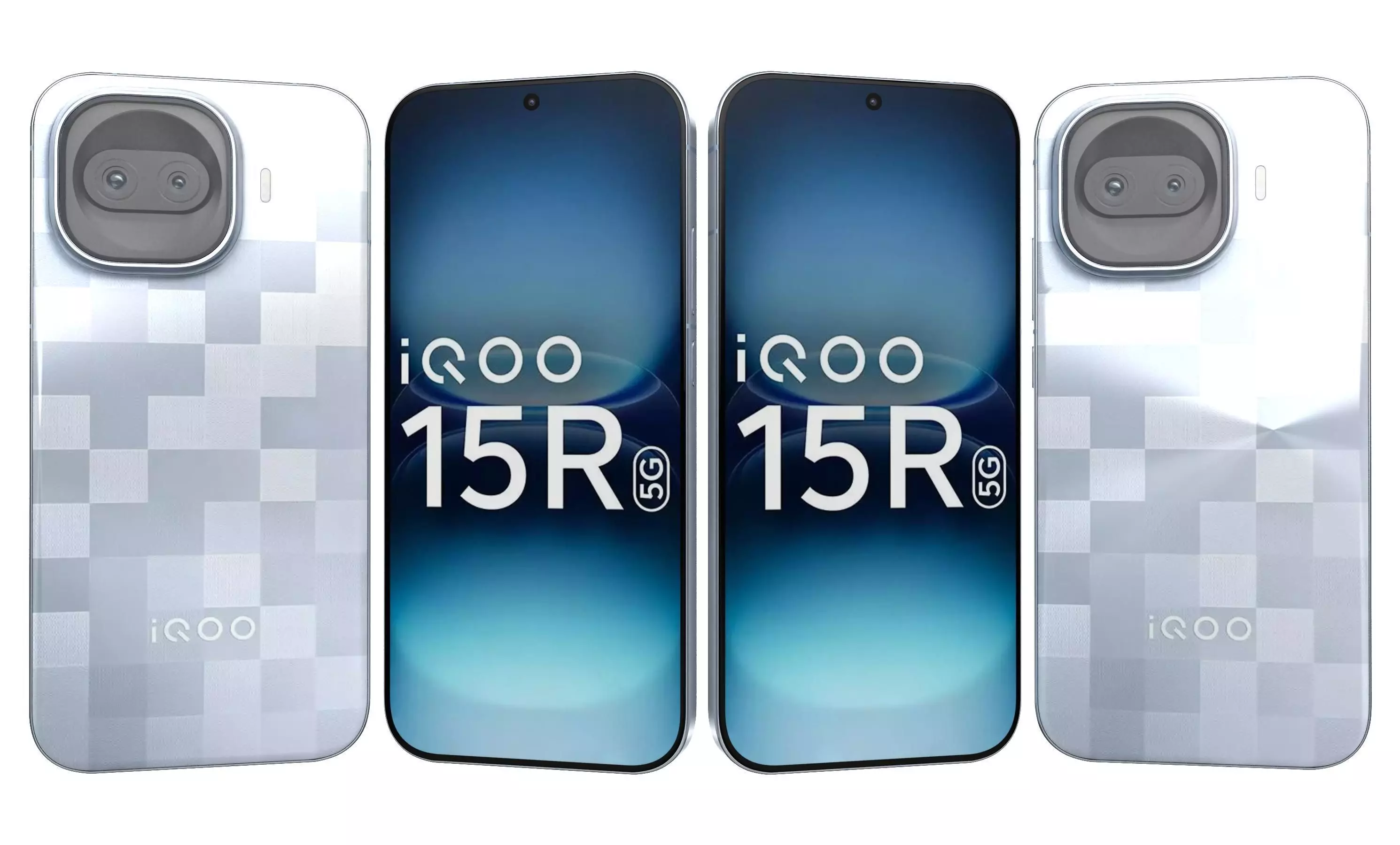 Vivo iQOO 15R Triumph Silver 3D model