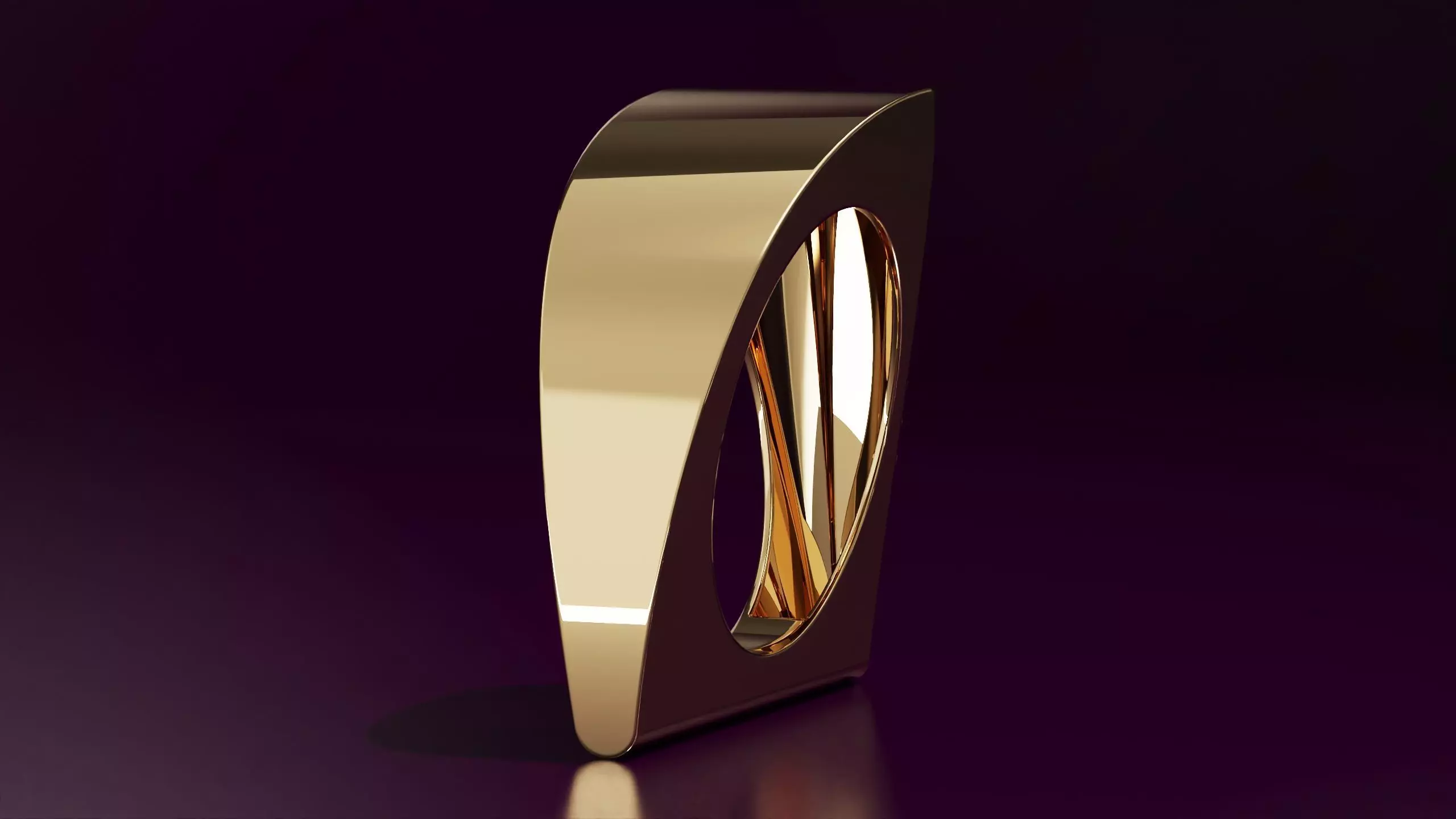 free form ring N74 54EU SIZE Free 3D print model
