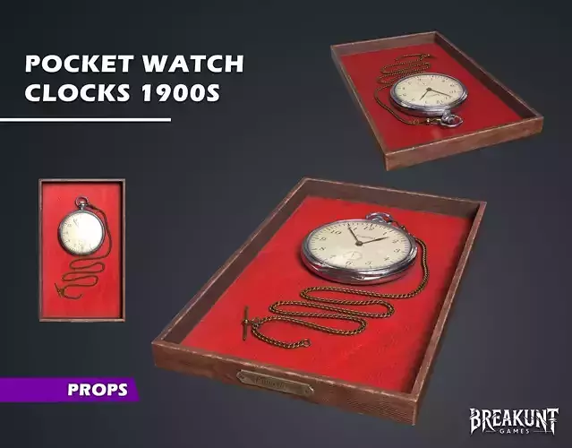 Pocket Watch - Clocks 1900s