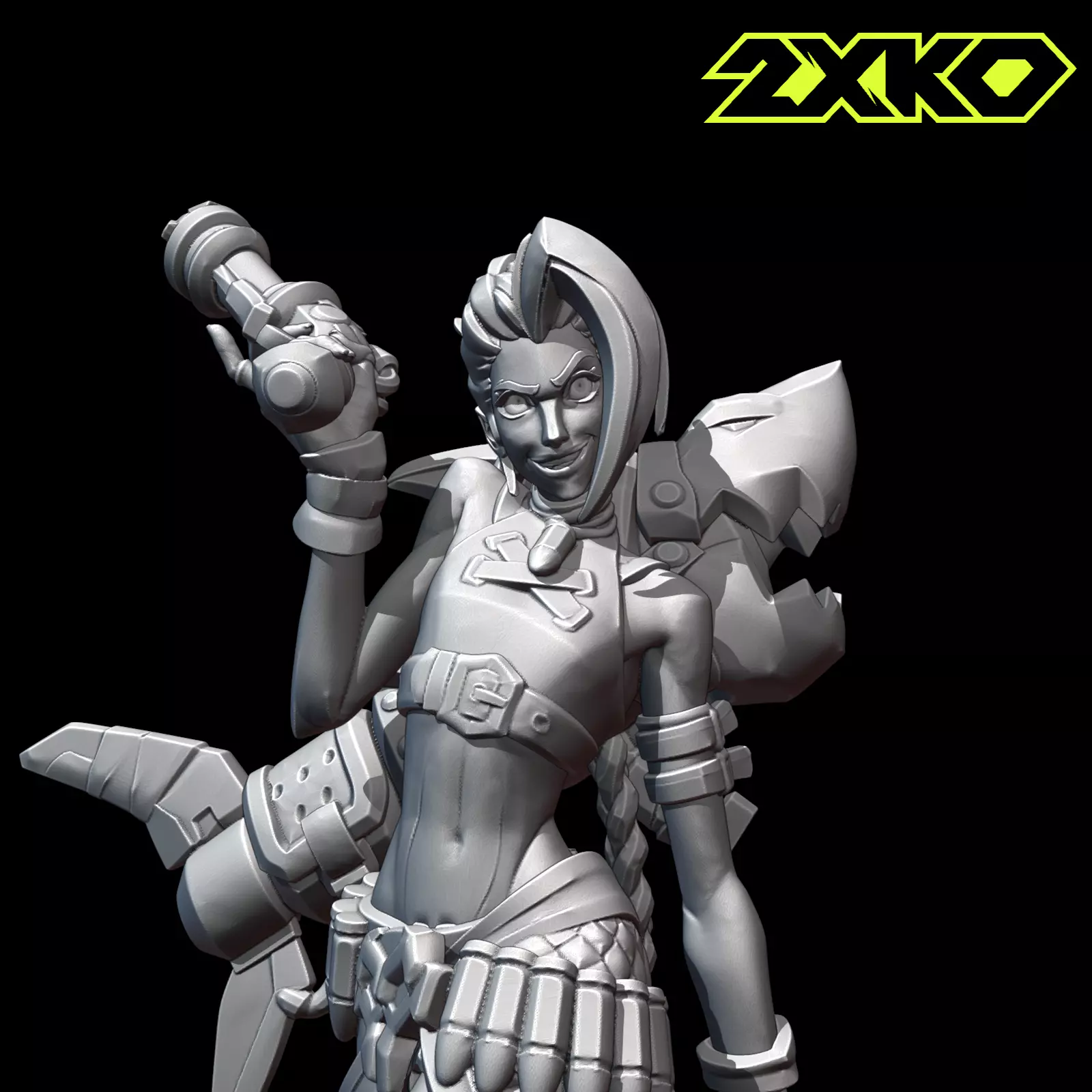 JINX - 2XKO - LEAGUE OF LEGENDS 3D print model