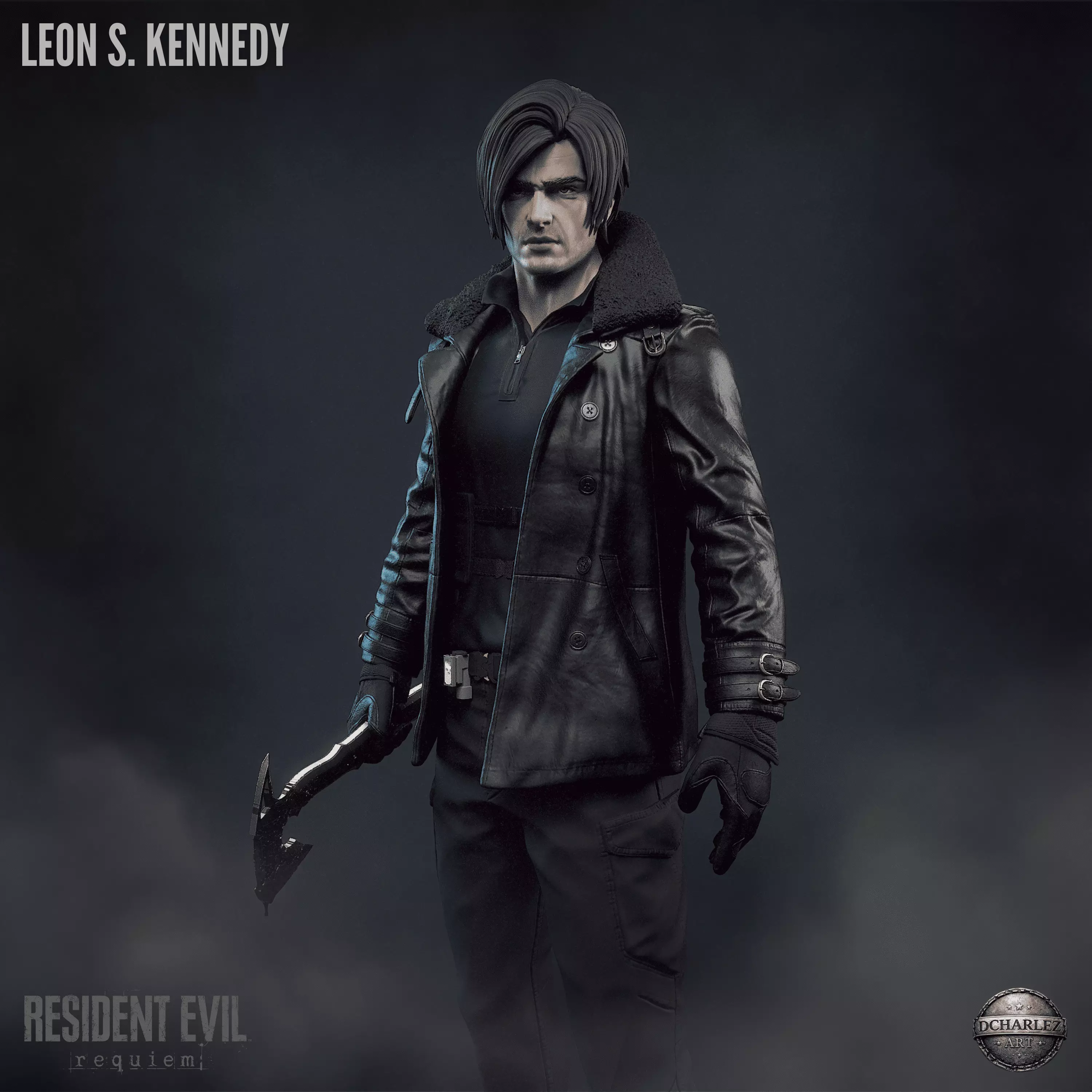 LEON S KENNEDY 3D print model