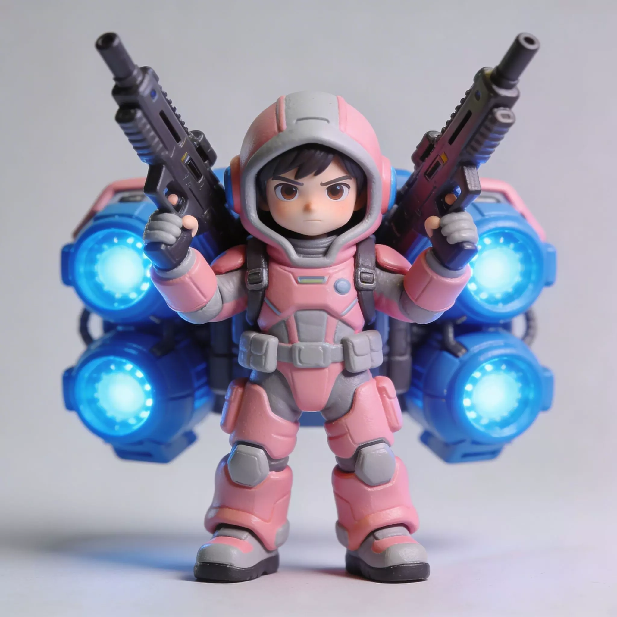 The Nebula Nomad Stylized Sci-Fi Pilot 3D Model Low-poly 3D model