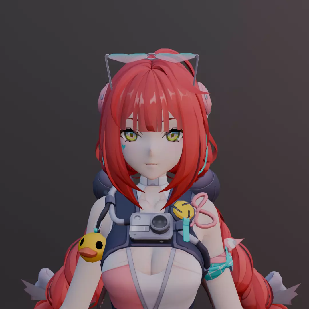 Yuzuha 3D model