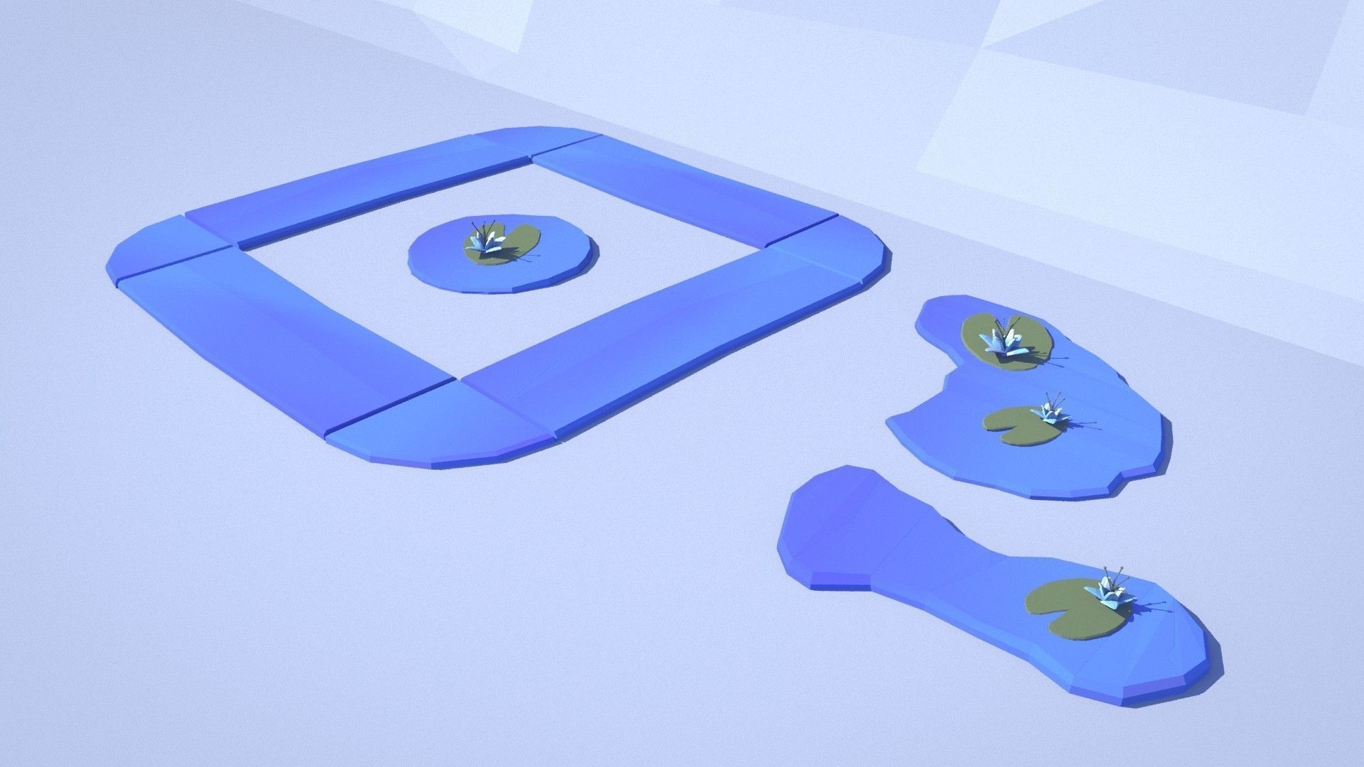 Cartoon Low Poly Forest Pack Low-poly 3D model_24