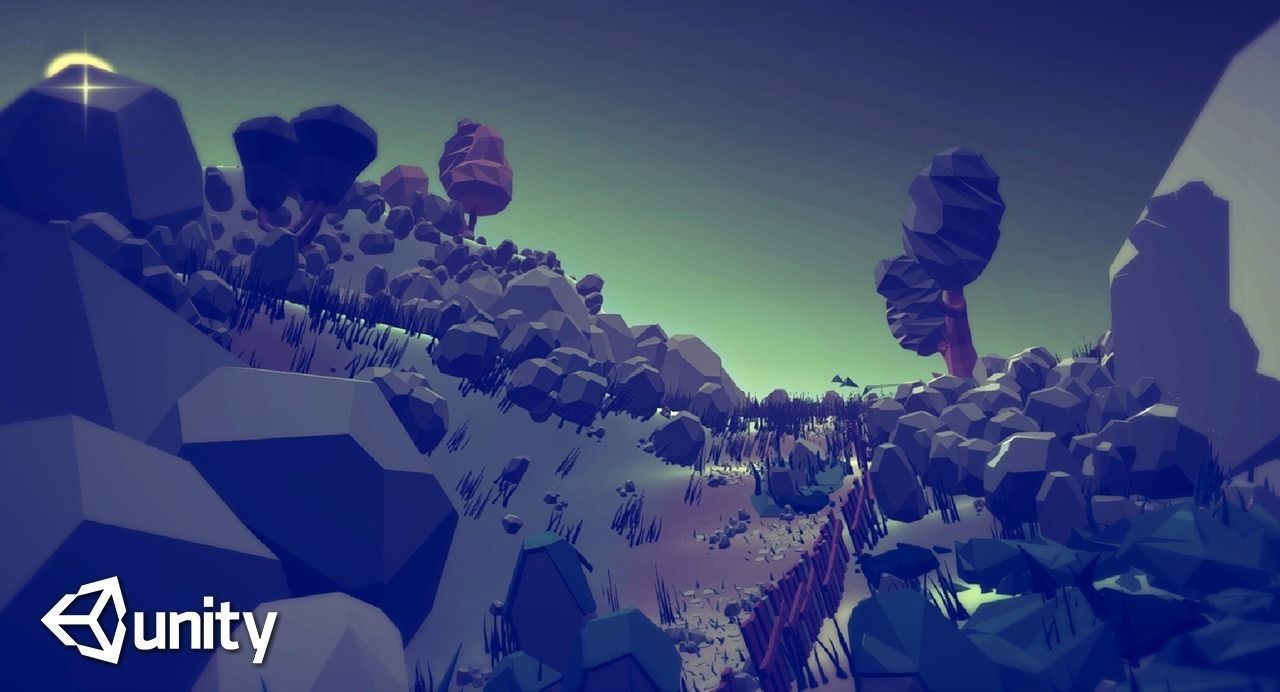 Cartoon Low Poly Forest Pack Low-poly 3D model_7