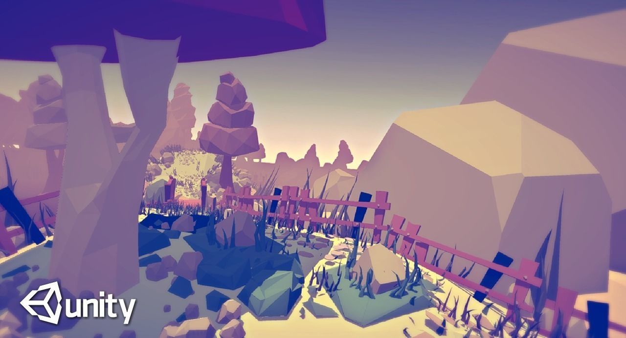 Cartoon Low Poly Forest Pack Low-poly 3D model_6