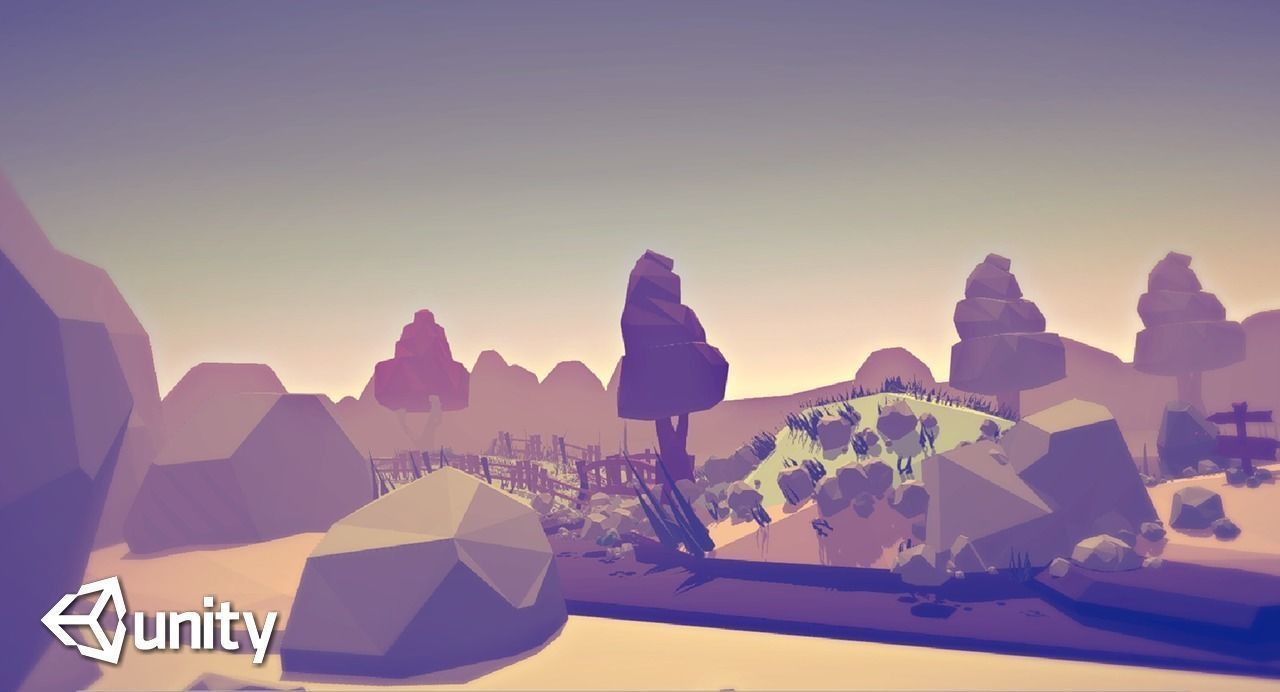 Cartoon Low Poly Forest Pack Low-poly 3D model_10