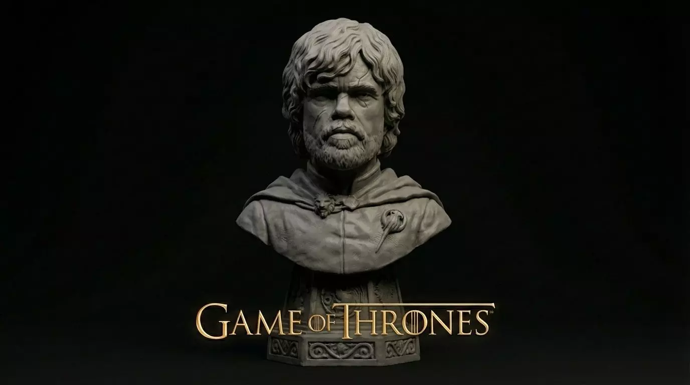 Bust Tyrion Lannister Game of Thrones 3D print model