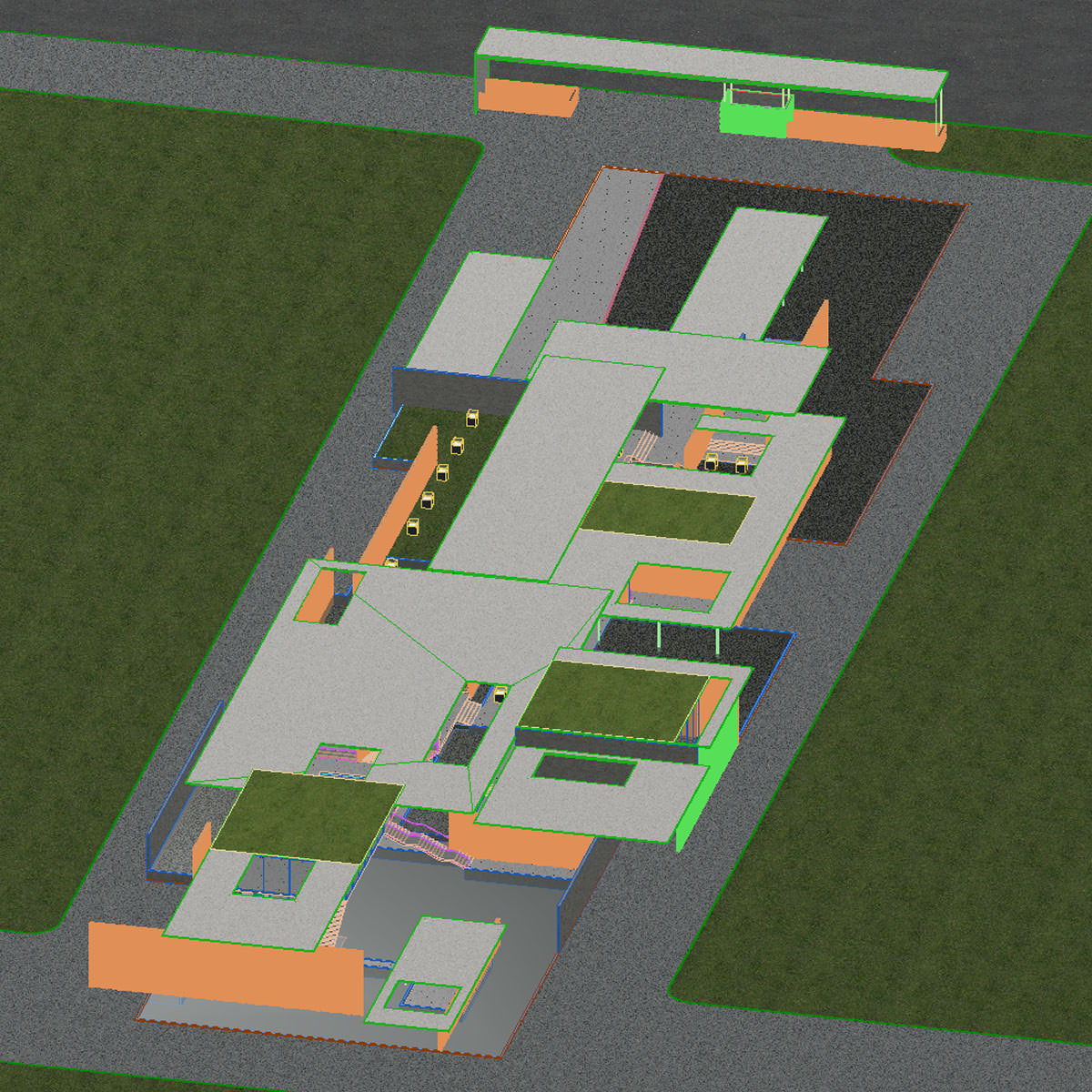 Building B 23 3D model_4