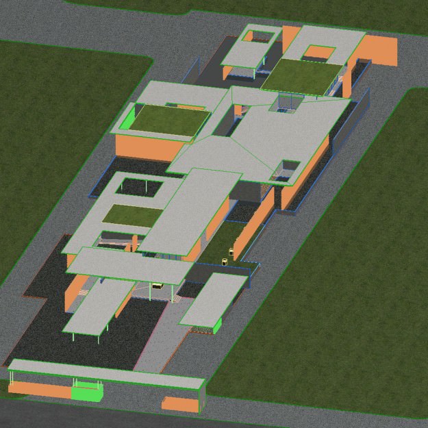 Building B 23 3D model_3
