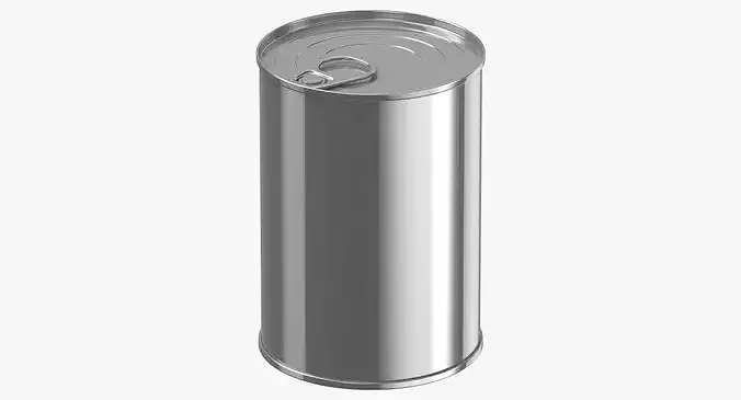 Food Can 03 3D model