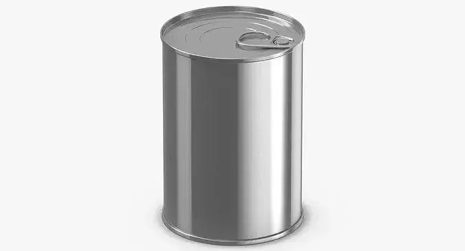 Food Can 03 3D model 3