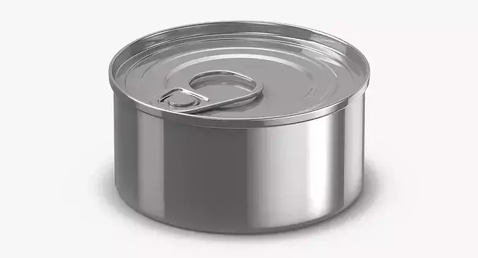 Food Can 05 3D model 2
