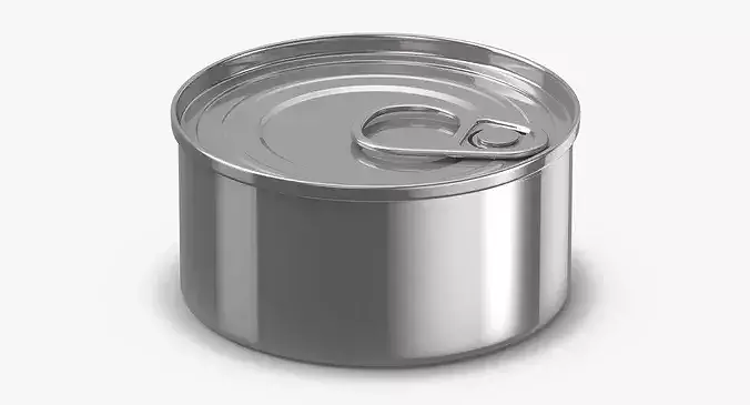 Food Can 05 3D model 3