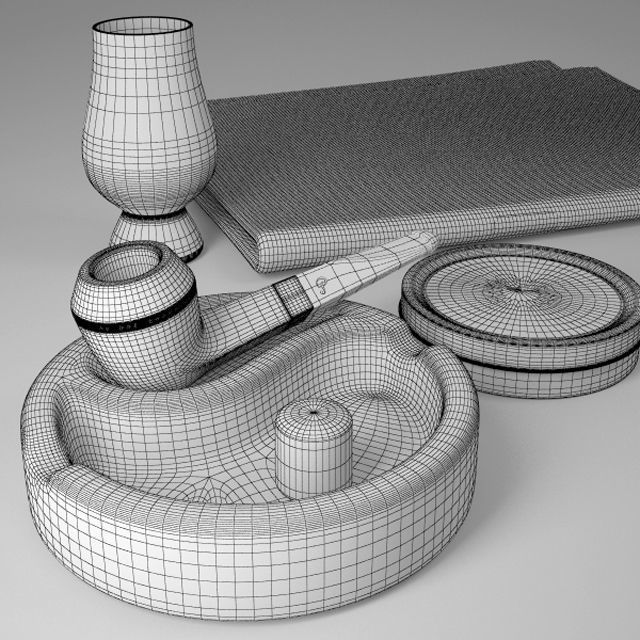 Smoking Pipe Peterson 3D model_2