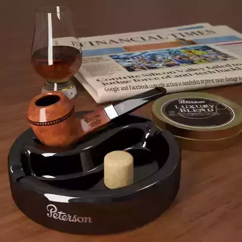 Smoking Pipe Peterson 3D model