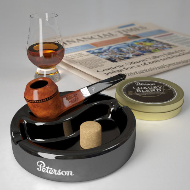 Smoking Pipe Peterson 3D model_1