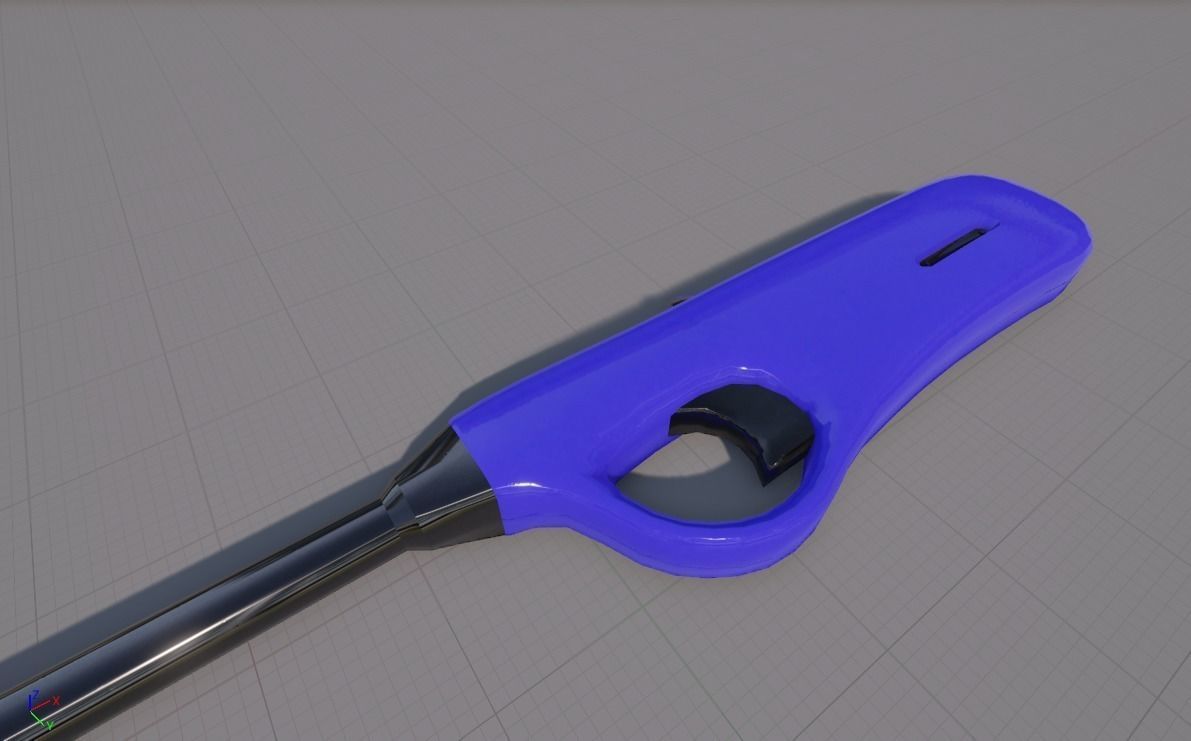 Realistic PBR Kitchen Lighter Low-poly 3D model_8