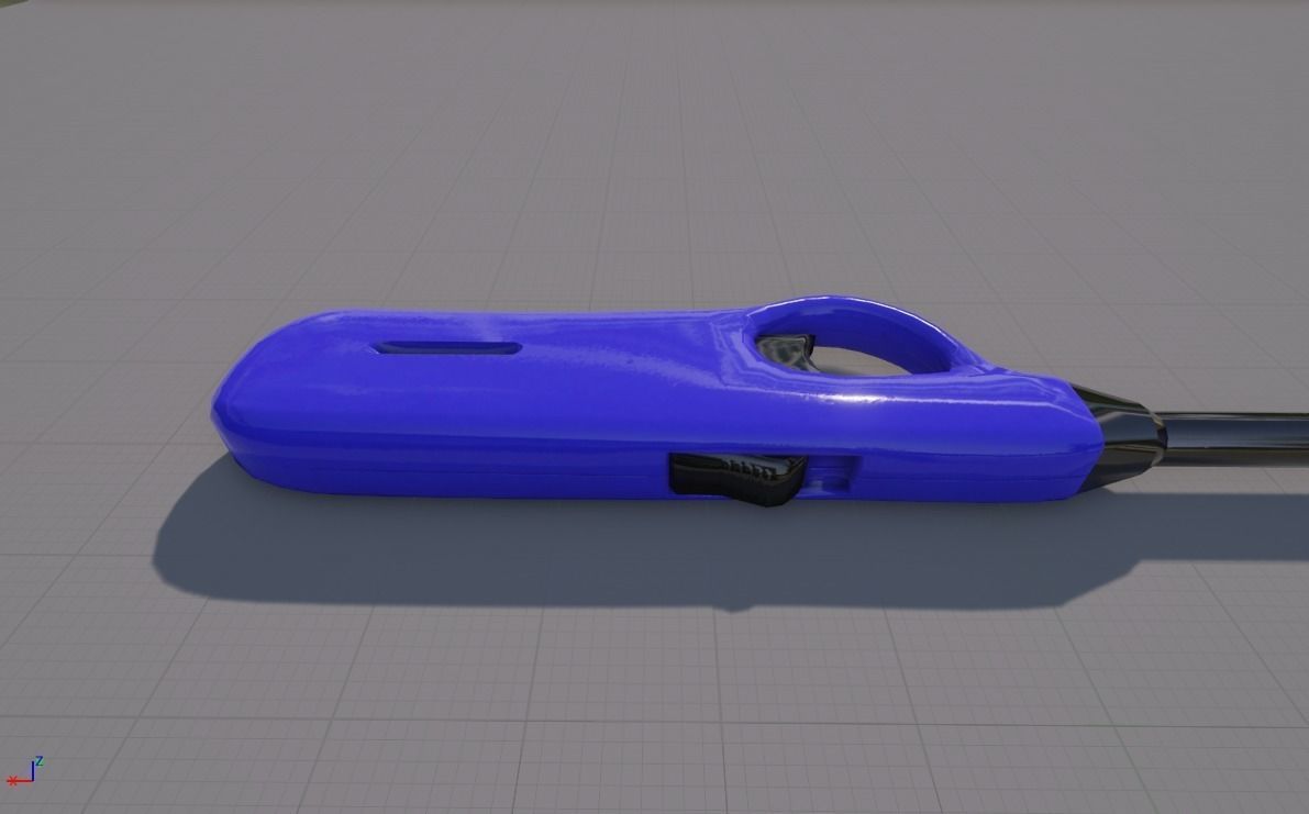 Realistic PBR Kitchen Lighter Low-poly 3D model_11