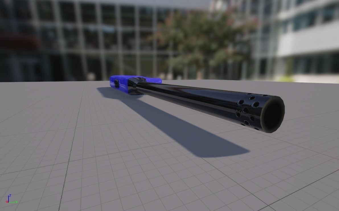 Realistic PBR Kitchen Lighter Low-poly 3D model_6