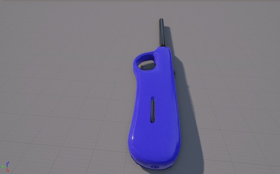 Realistic PBR Kitchen Lighter Low-poly 3D model_10