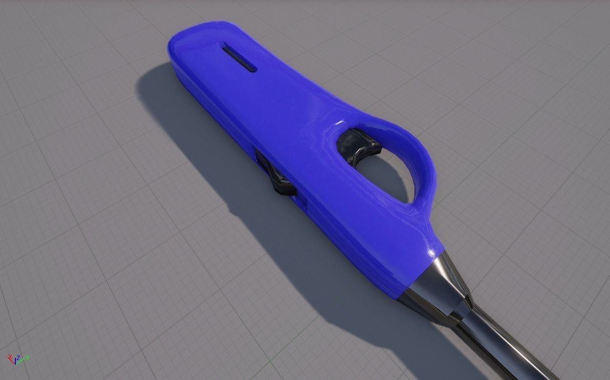 Realistic PBR Kitchen Lighter Low-poly 3D model_5