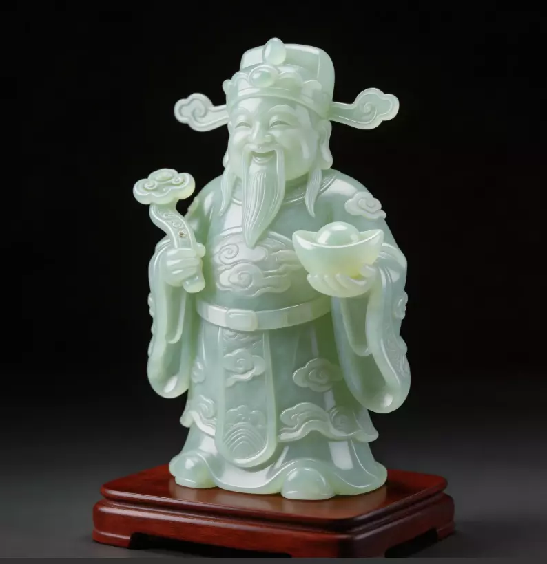 Statue ornament Five Fortunes God of Wealth 1 3D model