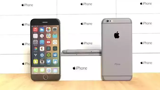 I Phone 3D Model iphone and iphone plus