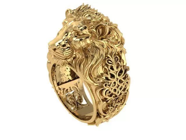 modelo leao 3D print model