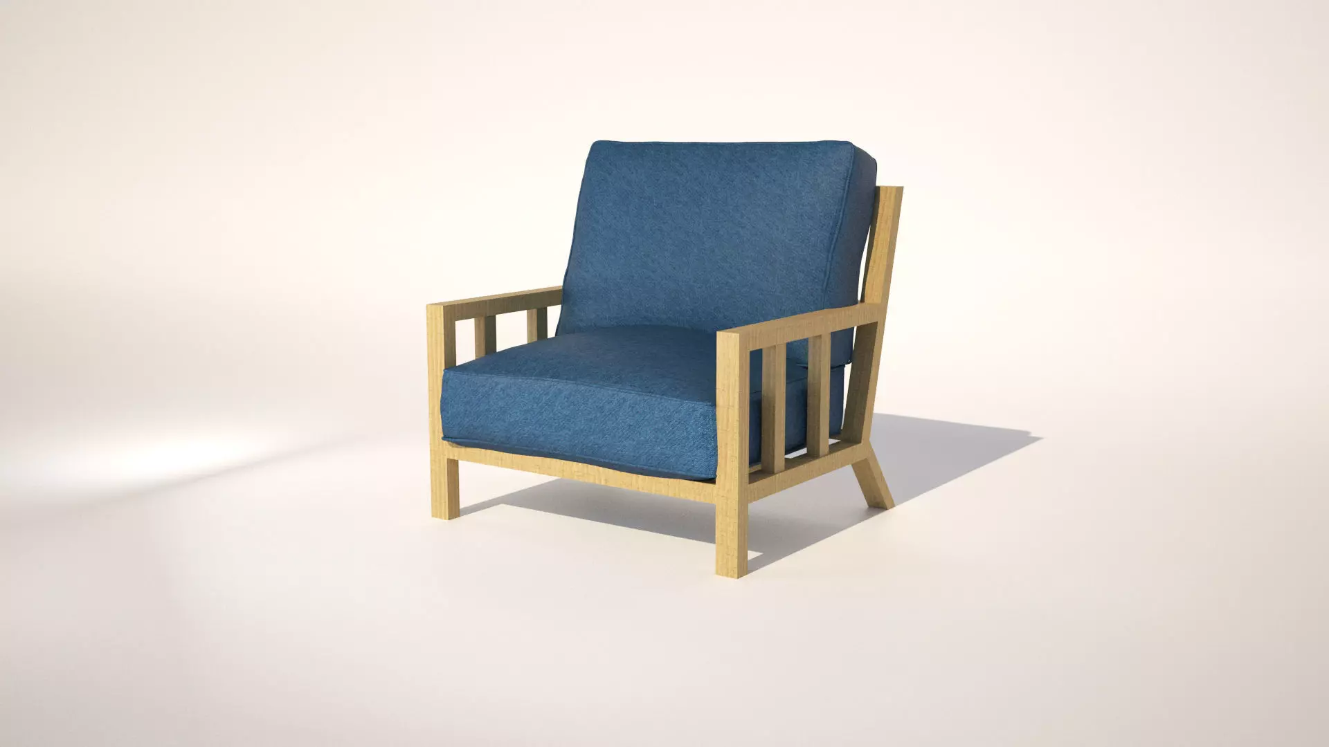 Modern Luxury Armchair 3d model 3D model