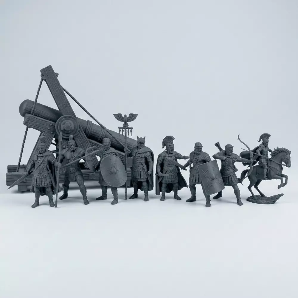 Roman Legion Soldiers Miniature Set Free 3D print model