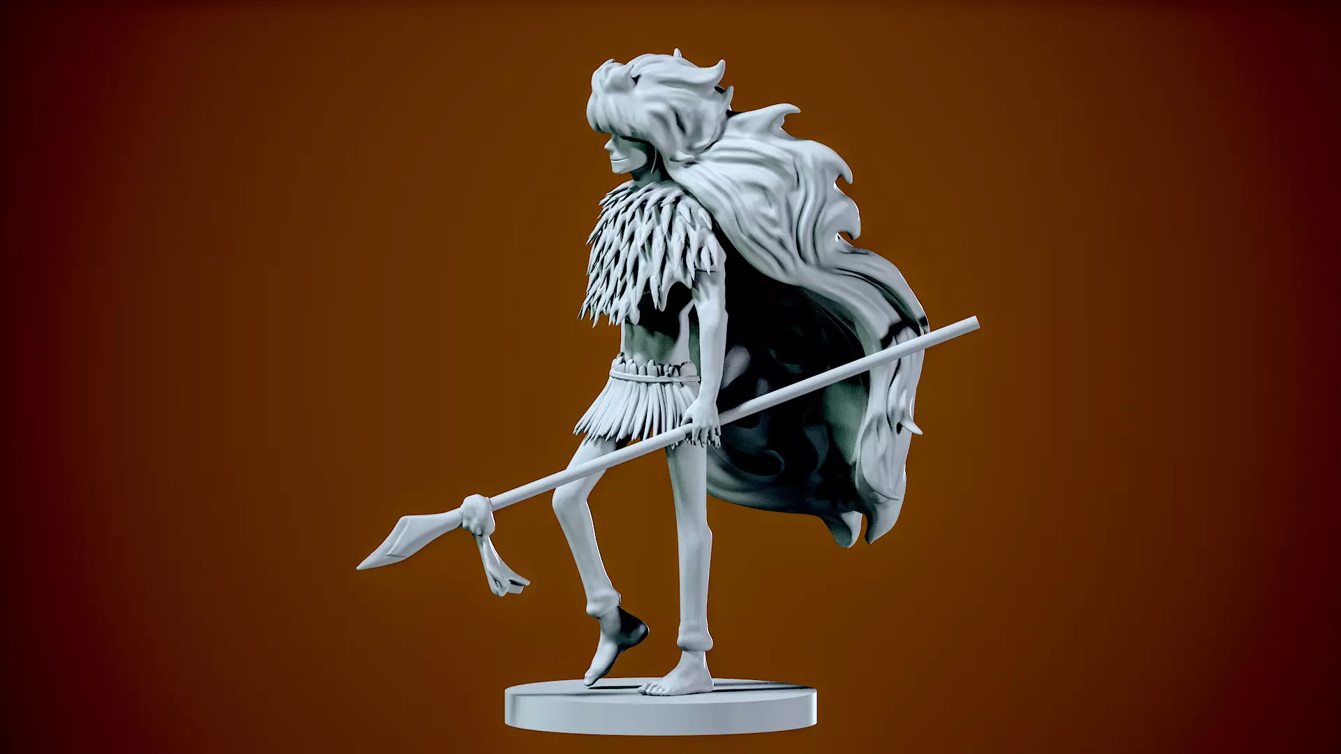 Yamon - Roger Pirates - One piece Free 3D print model