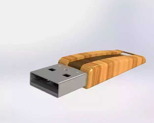 Decorative USB Cover UNN 3D model