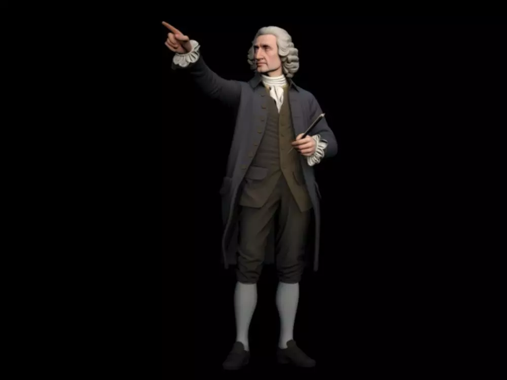 Newton 3D model