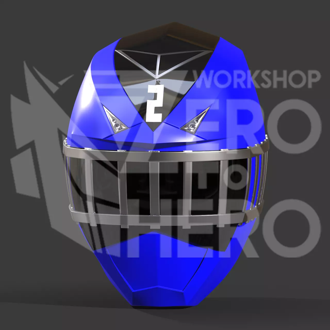 Ressha Sentai ToQger No2 Helmet 3D print model