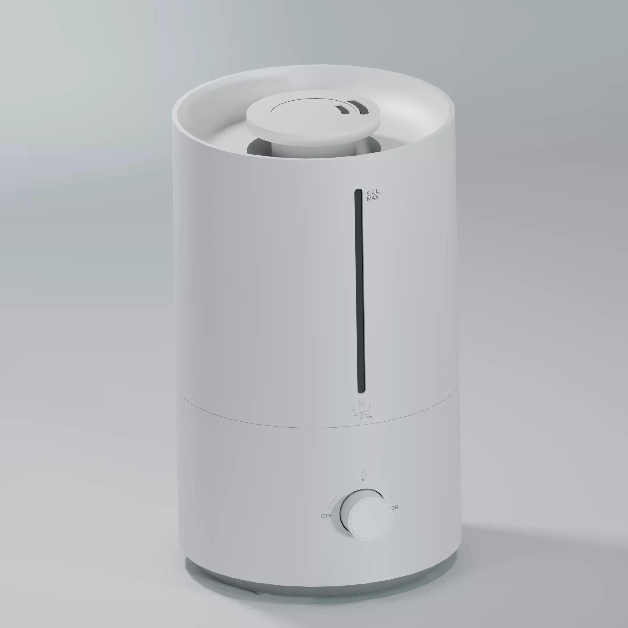 Xiaomi Smart Humidifier 2 Free low-poly 3D model