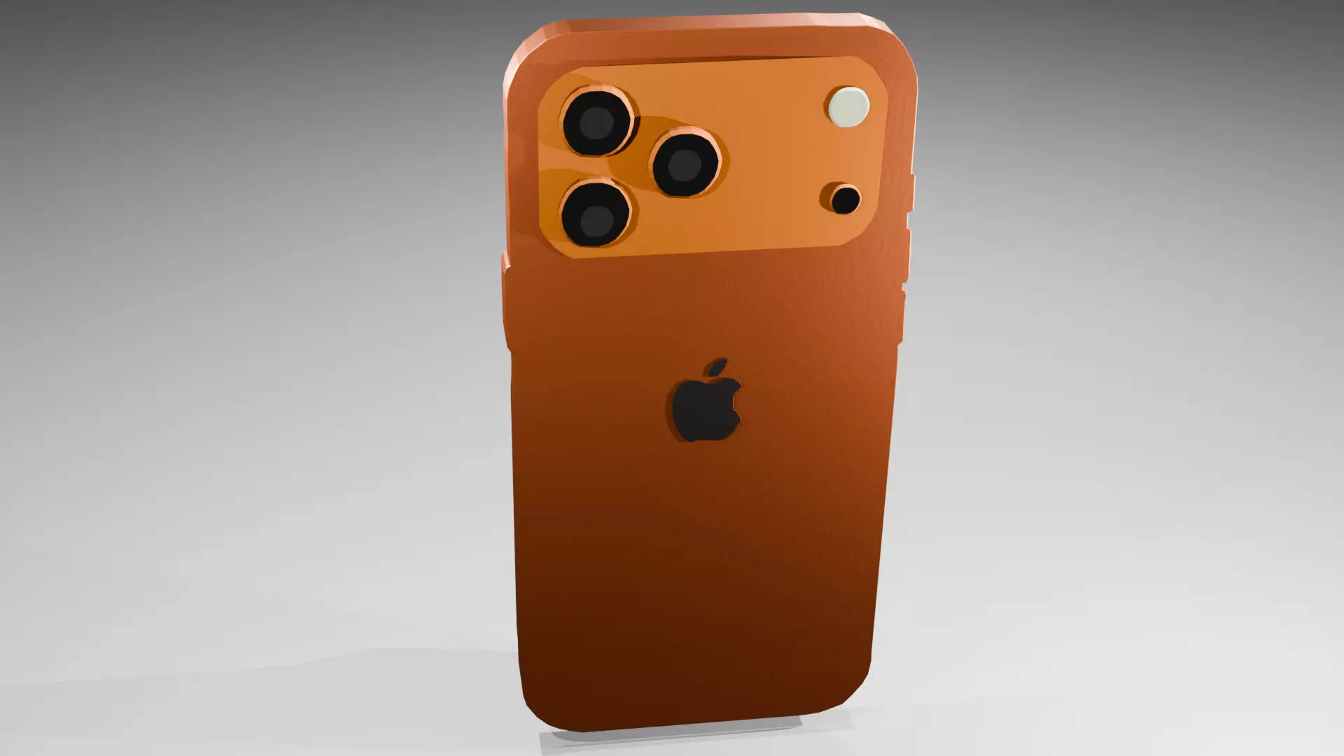 iPhone 17 Pro Max Demo Low Poly 3D Free low-poly 3D model