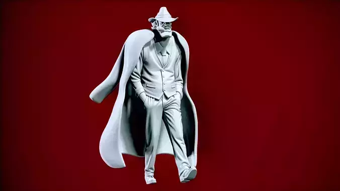 Figurine The Mask 18cm – Impression 3D Résine – Non Peinte – Sanix 3D