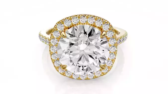 Engagement ring Elara 3ct
