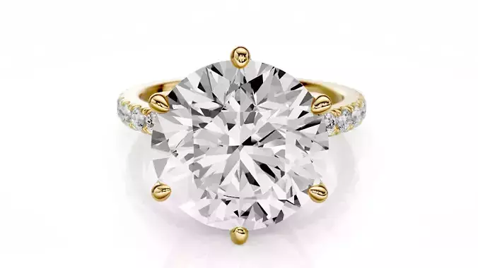 Engagement ring Soraya 5ct