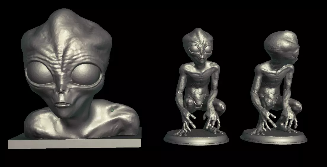 Varginia Alien Pack 3D print model