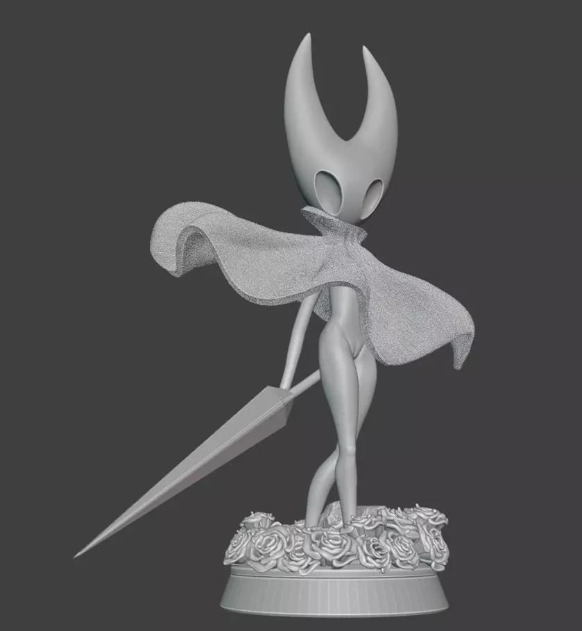 Hornet Hollow Silksong 3D print model