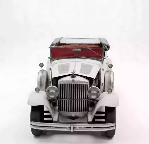 Realistic 30s Dual-Tone Convertible 3d model