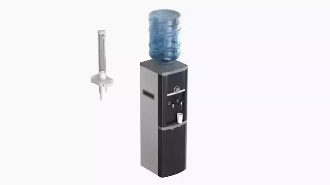 Water Dispenser with Cup Dispenser